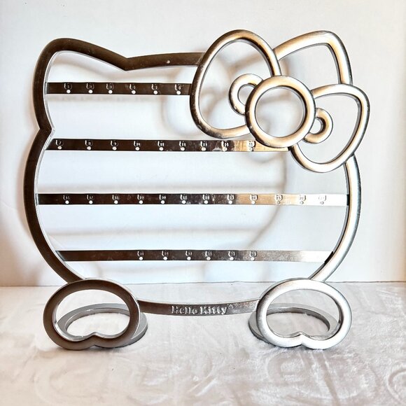 Sanrio Hello Kitty Metal Trinket Accessories Jewelry Face Rack Limited Edition - Picture 1 of 16
